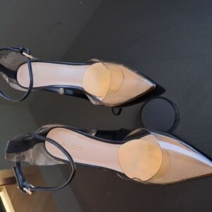 Aldo Black and Tan Women's Shoes